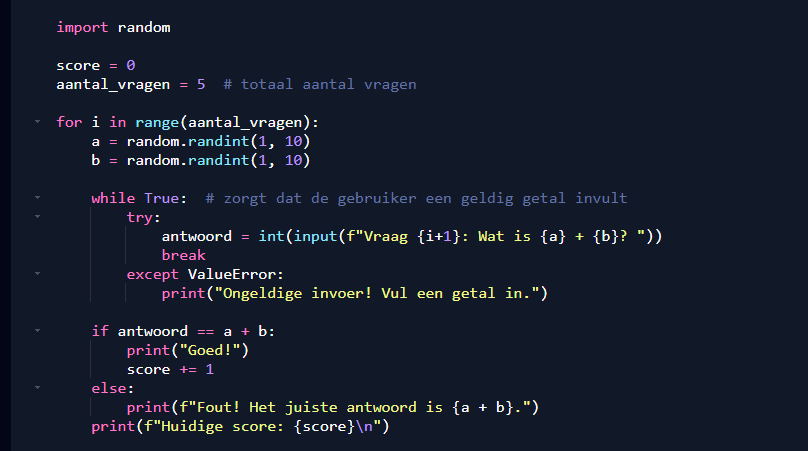 Verbeterd rekenspel